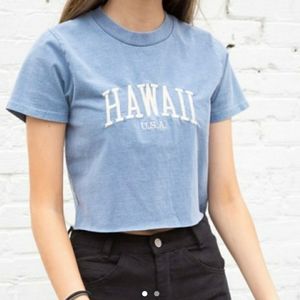 Brandy Melville Hawaii Crop Top